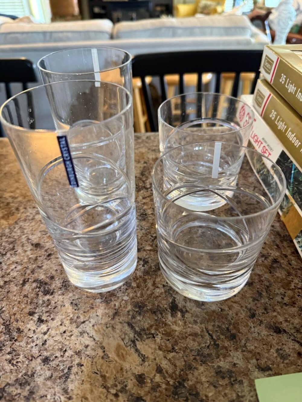 Edinburgh Crystal Possible Broughton Pattern Highball Tumblers And Glasses Made